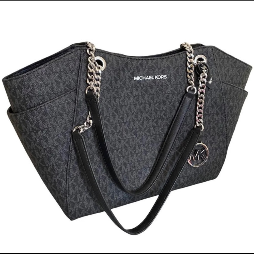 NWT Brand New Michael Kors Jet Set Logo Tote. Unopened.